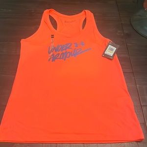 Hot pink, brand new Under Armour women’s tank top in medium.